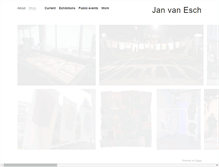 Tablet Screenshot of janvanesch.com